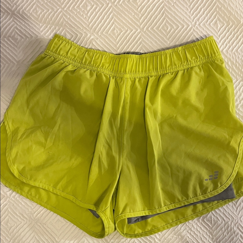 BCG Bright Green Women's Athletic Shorts